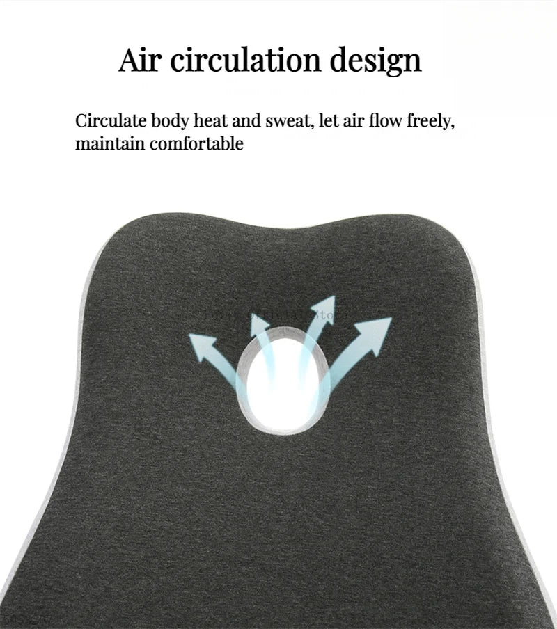 Foam Office Chair Cushion Car Seat Support Waist Pillow Massage Lumbar Orthopedic Pillow Buttock Coccyx Cushion Back Pads